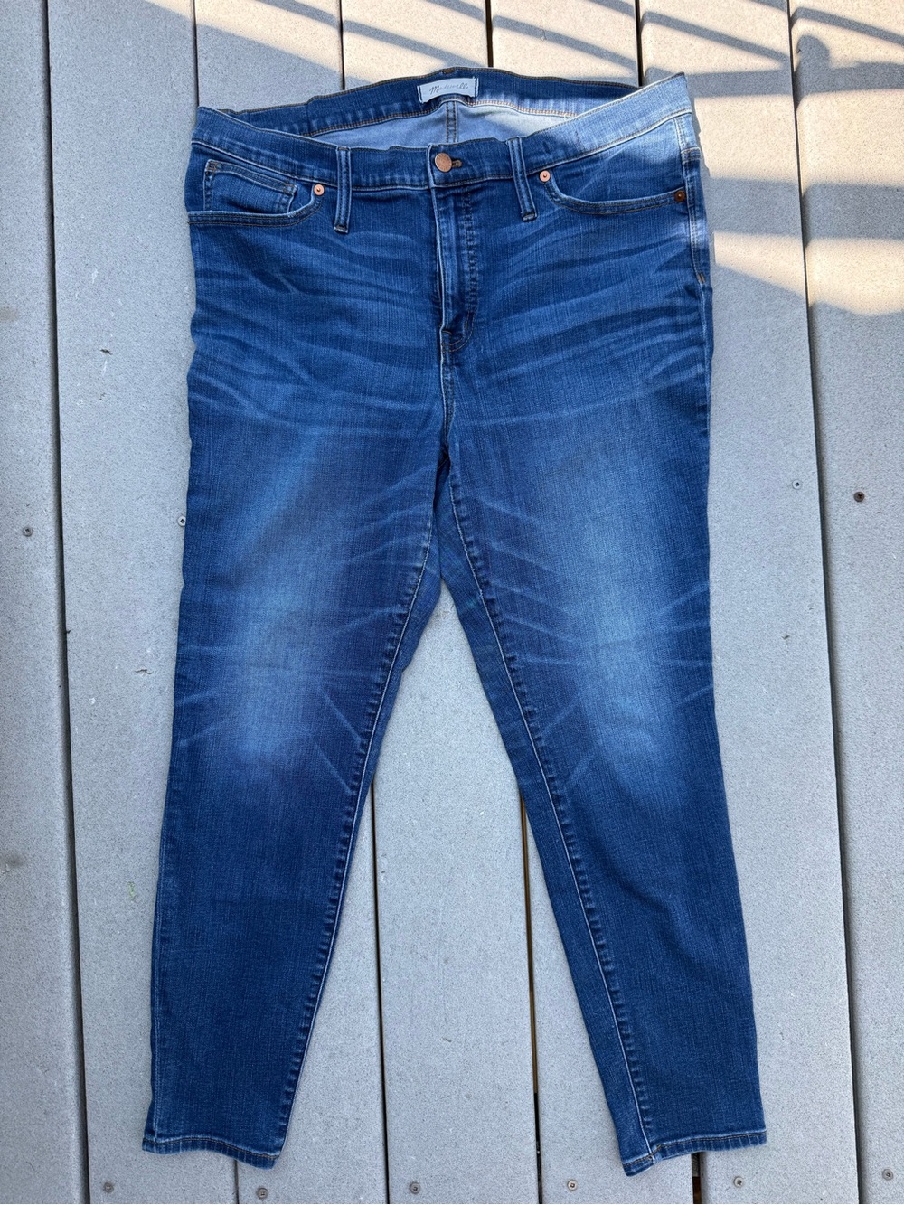 Madewell 9" High-Rise Skinny
